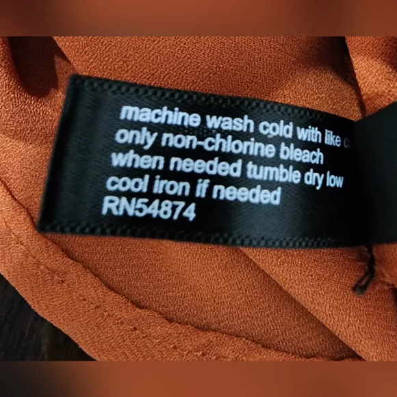 #028 The Limited rustic burnt orange Tank in size XS - Picture 6 of 7